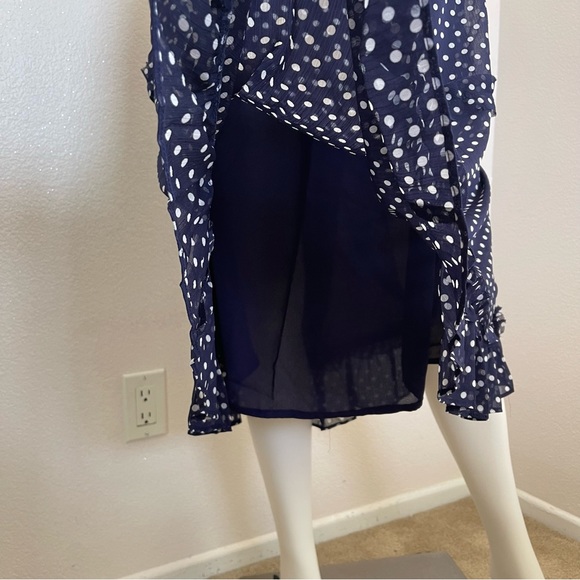 1.State 2X Navy blue polkadot skirt new with tag - Picture 9 of 15